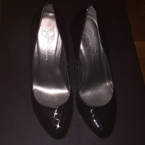 Jessica Simpson Patent Heels, Size 7